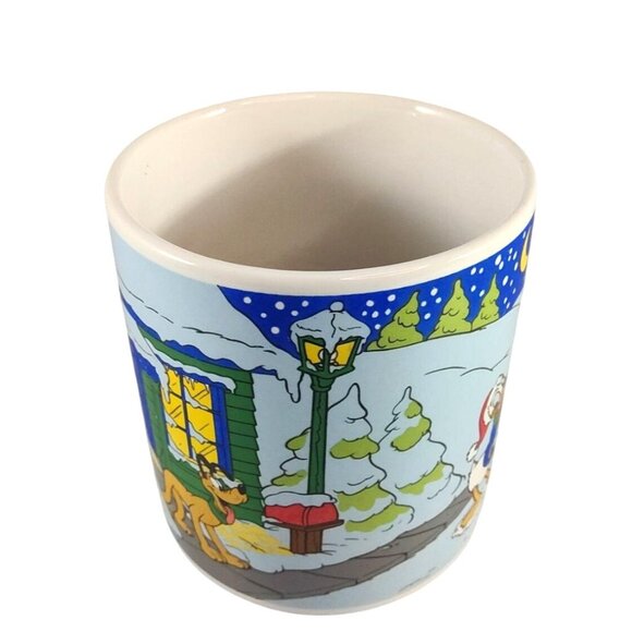 Vintage The Walt Disney Company Applause Winter Mug With Mickey & Friends 1988 - Picture 2 of 10